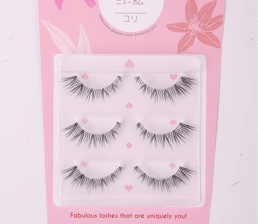 Amazon | NEWCOME 目尻 長め 長い つけまつげ ツケマ お得2ケース 6